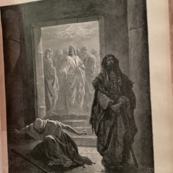 1881 self interpreting pictorial family Bible containing the old/ new testaments - Picture 8 of 8